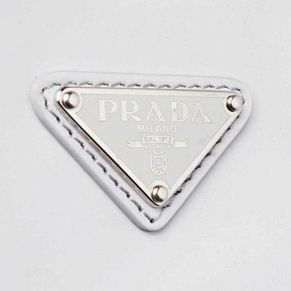 Prada Light Blue Brushed Leather Cleo Hobo Bag - Picture 6 of 11